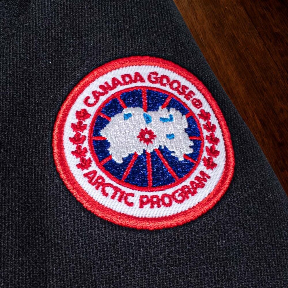Canada Goose Huron Hoodie Black Medium Made In Italy Luxury Designer Pullover - Picture 5 of 16